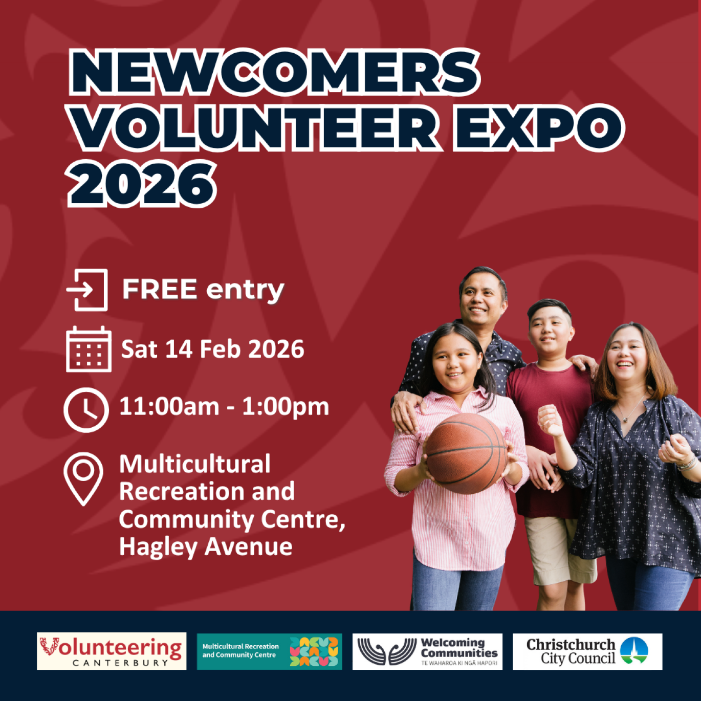 Image for Newcomers Volunteer Expo 2026