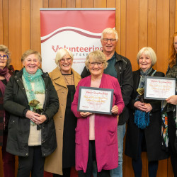 Meals on Wheels & Waves Group, from Lyttelton Community House, with their Award