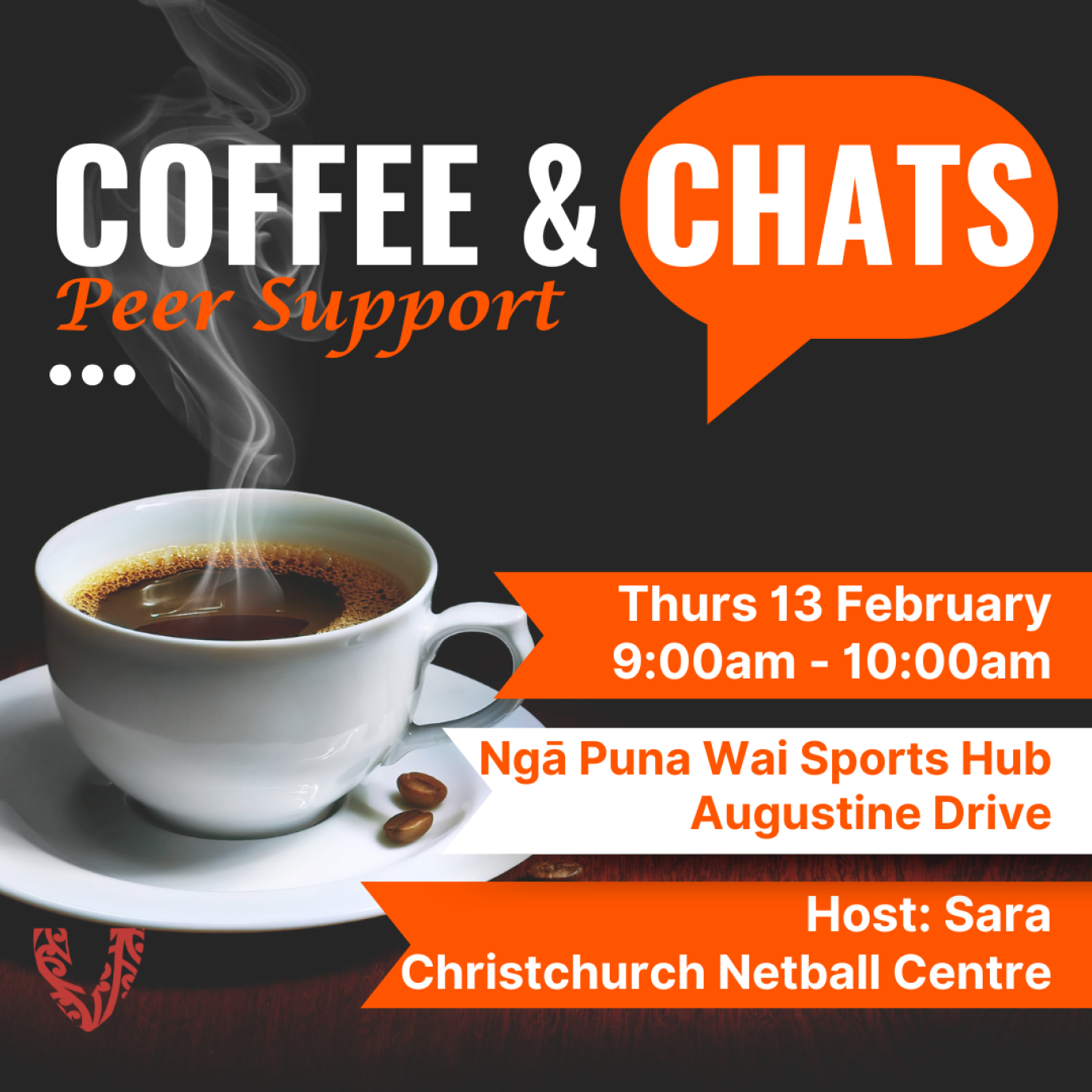 Image for Coffee & Chats Peer Support