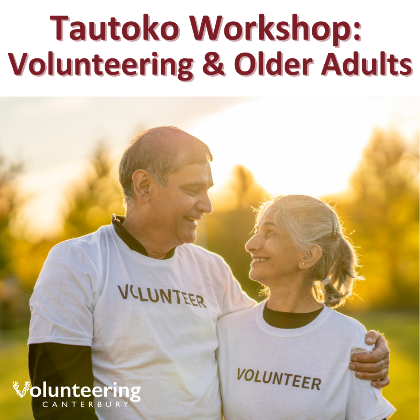 Image for Tautoko Workshop: Volunteering and Older Adults