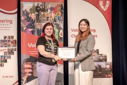 Learning Assistants, Imagination Station, with their Award