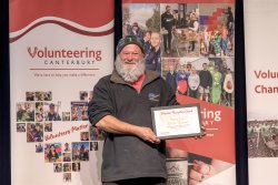Murray James, We Are Richmond, with his Award