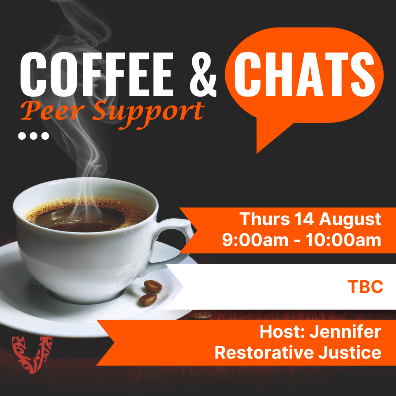 Image for Coffee & Chats Peer Support