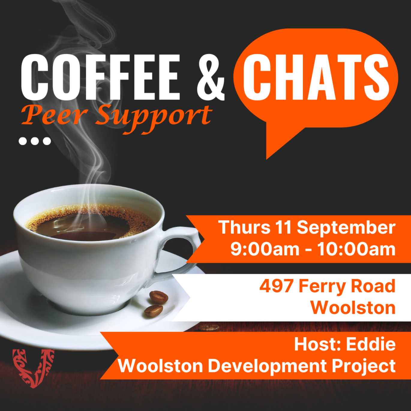 Image for Coffee & Chats Peer Support