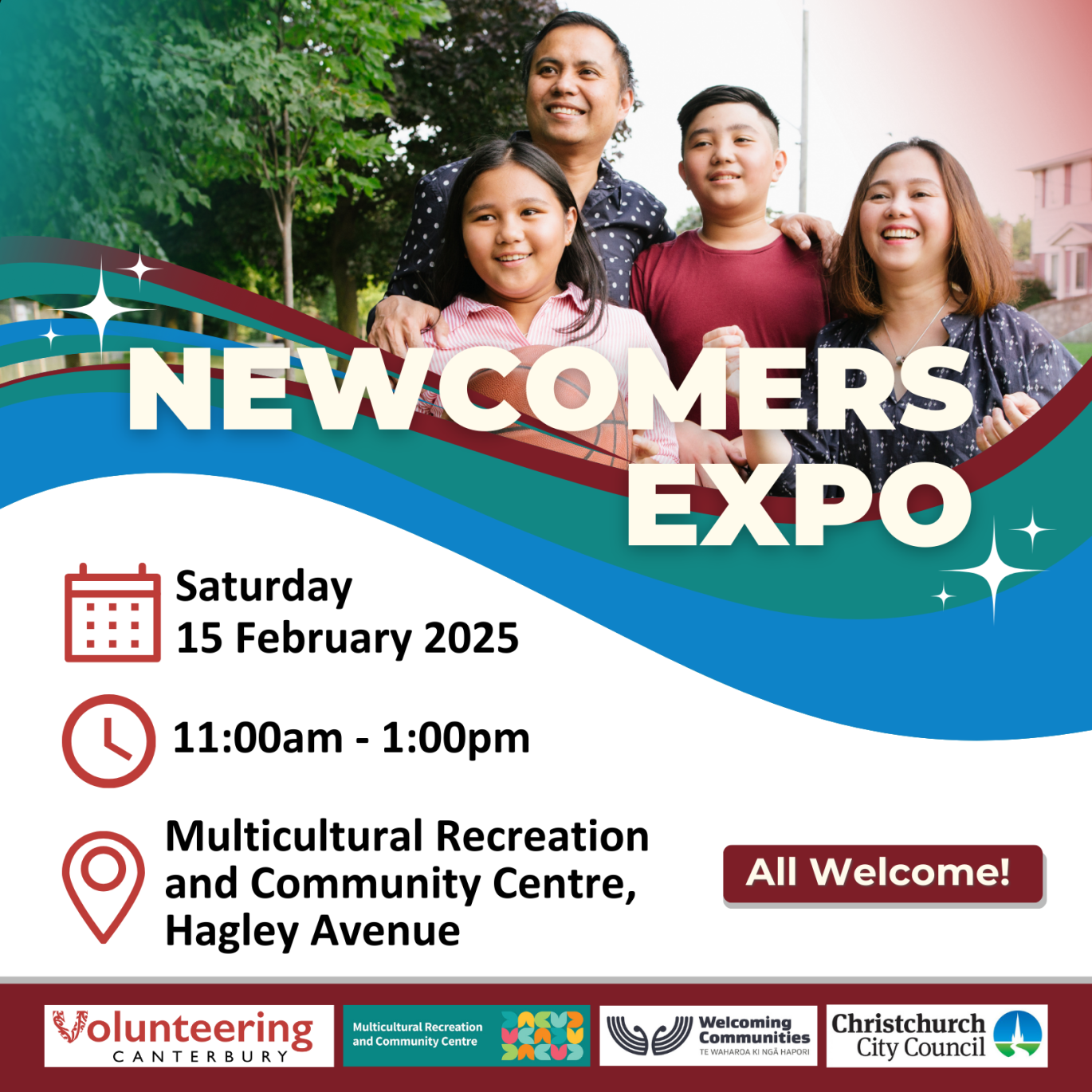 Image for Newcomers Volunteer Expo 2025