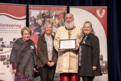 Volunteer Team, NZ Gifts of Love and Strength, with their Award
