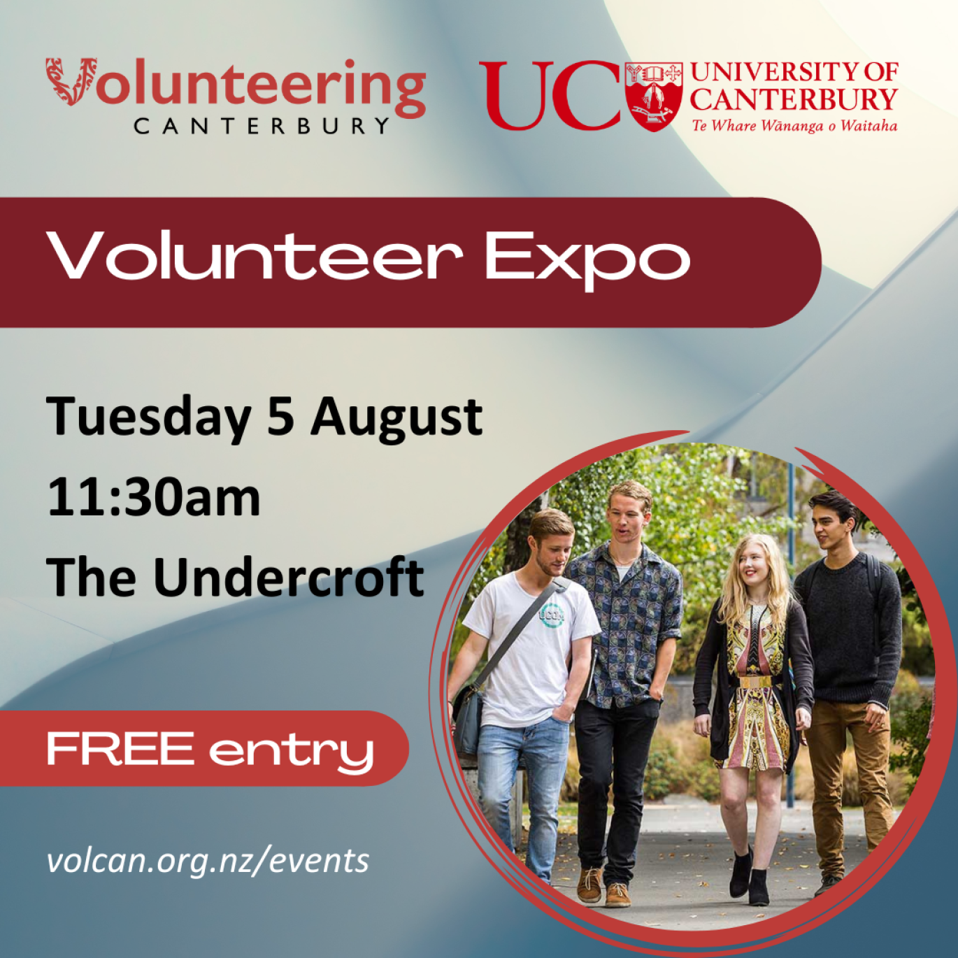 Image for 2025 Volunteer Expo with UC