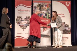 Note Writing Team, One Mother to Another, with their Award