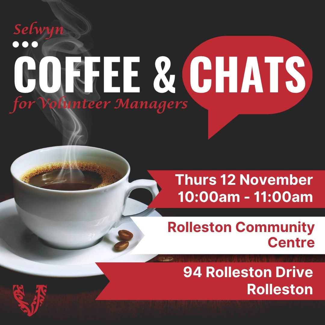 Event tile for Selwyn Coffee & Chats November
