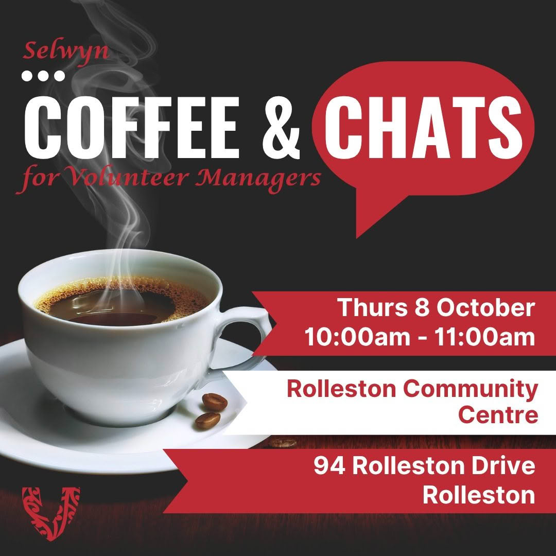 Event tile for Selwyn Coffee & Chats October