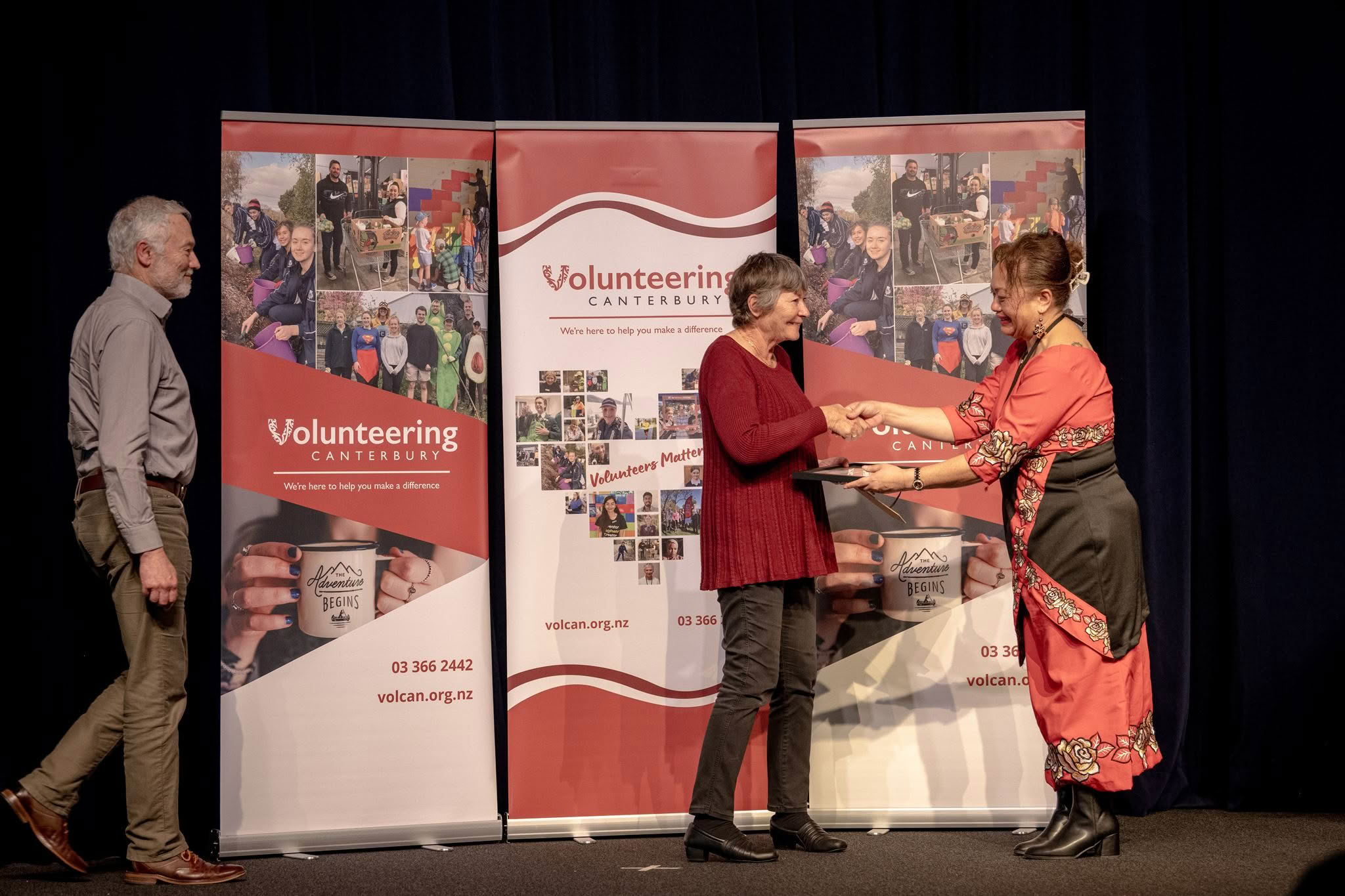 Financial Mentors, Kingdom Resources, receiving a Volunteer Recognition Award 2026.