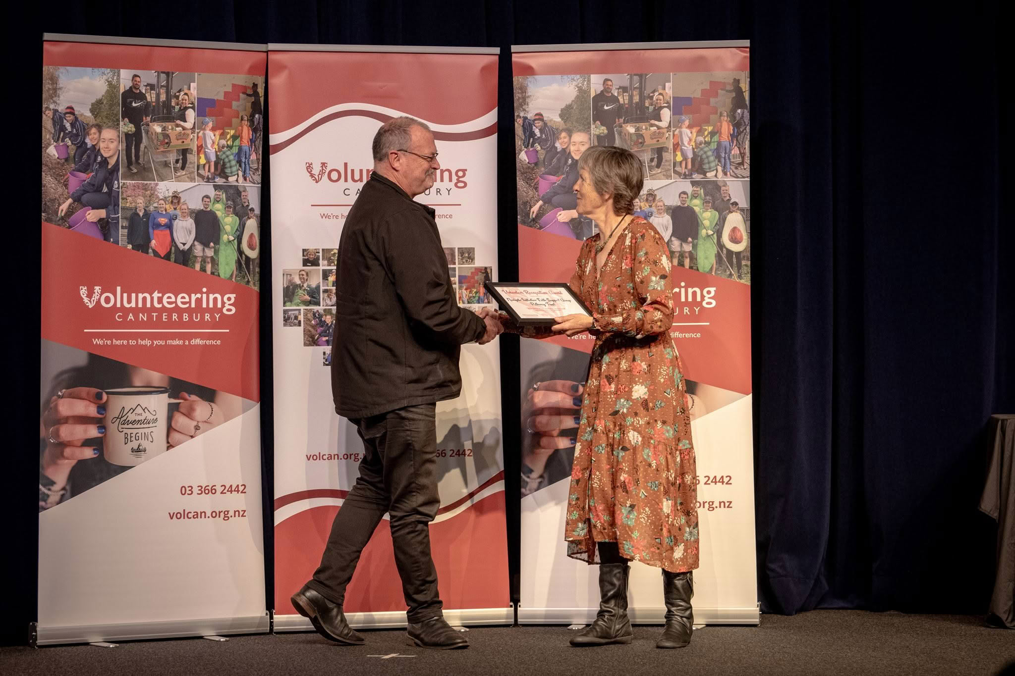 Navigate Initiative Faith Support Group, Pathway Trust, receiving a Volunteer Recognition Award 2026.
