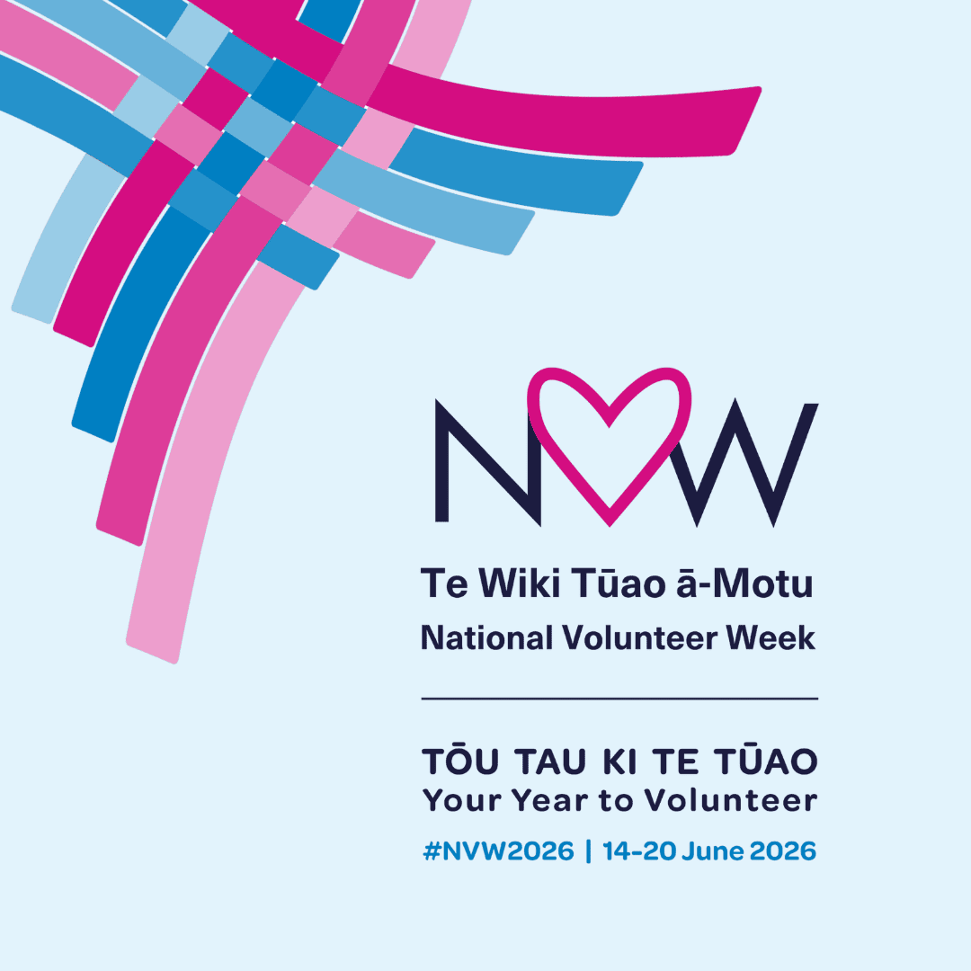 Social tile for National Volunteer Week 2026.