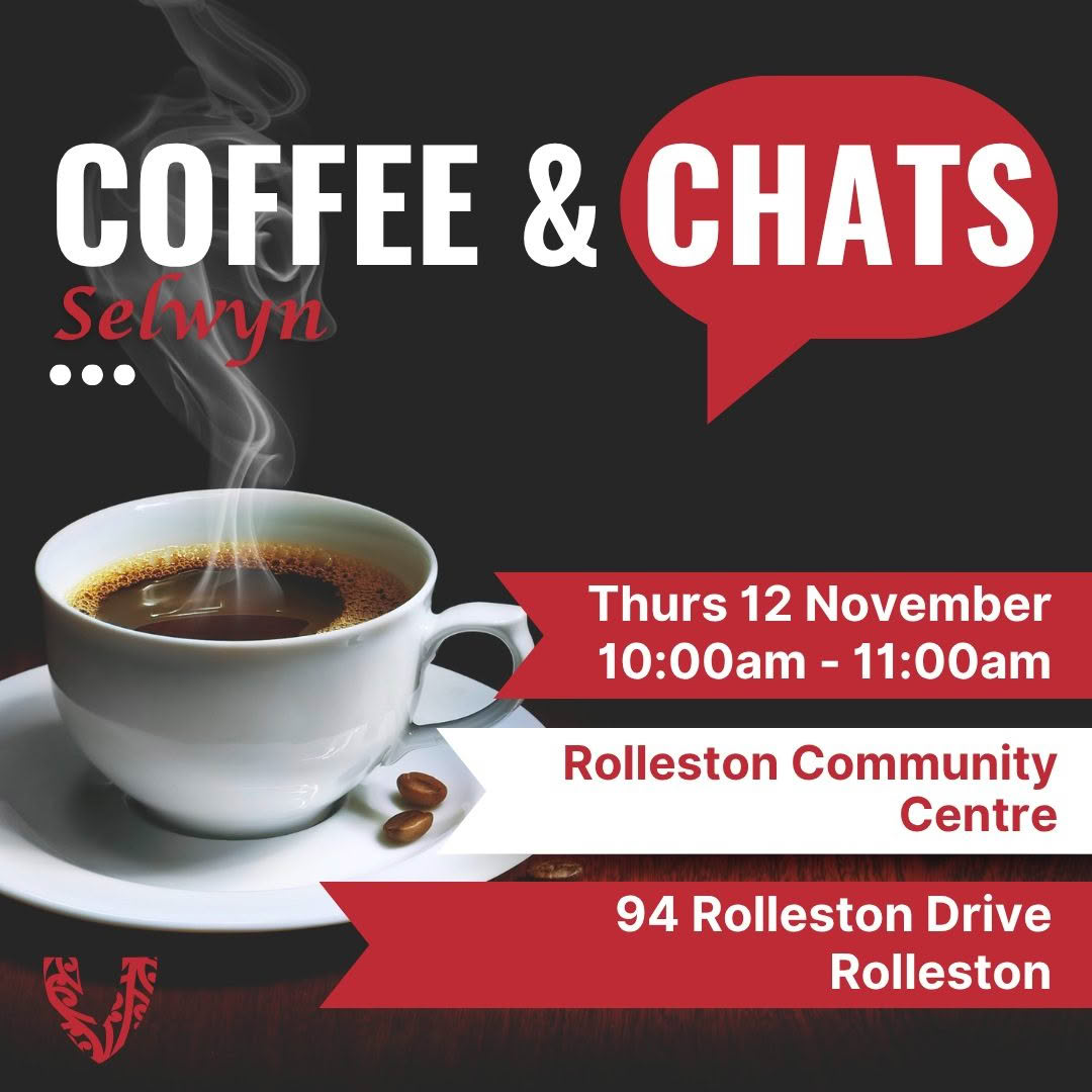 Selwyn Coffee & Chats Tile for November 2026