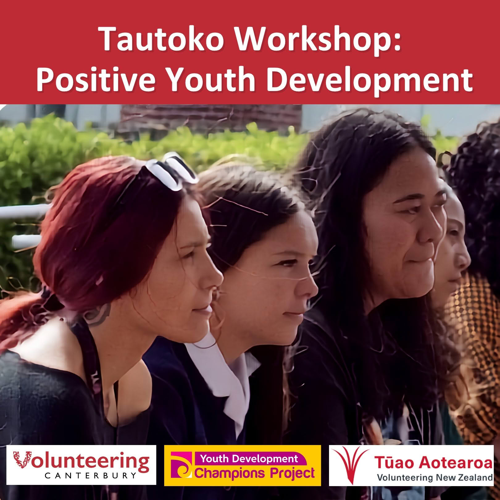 Tautoko Workshop tile for Positive Youth Development